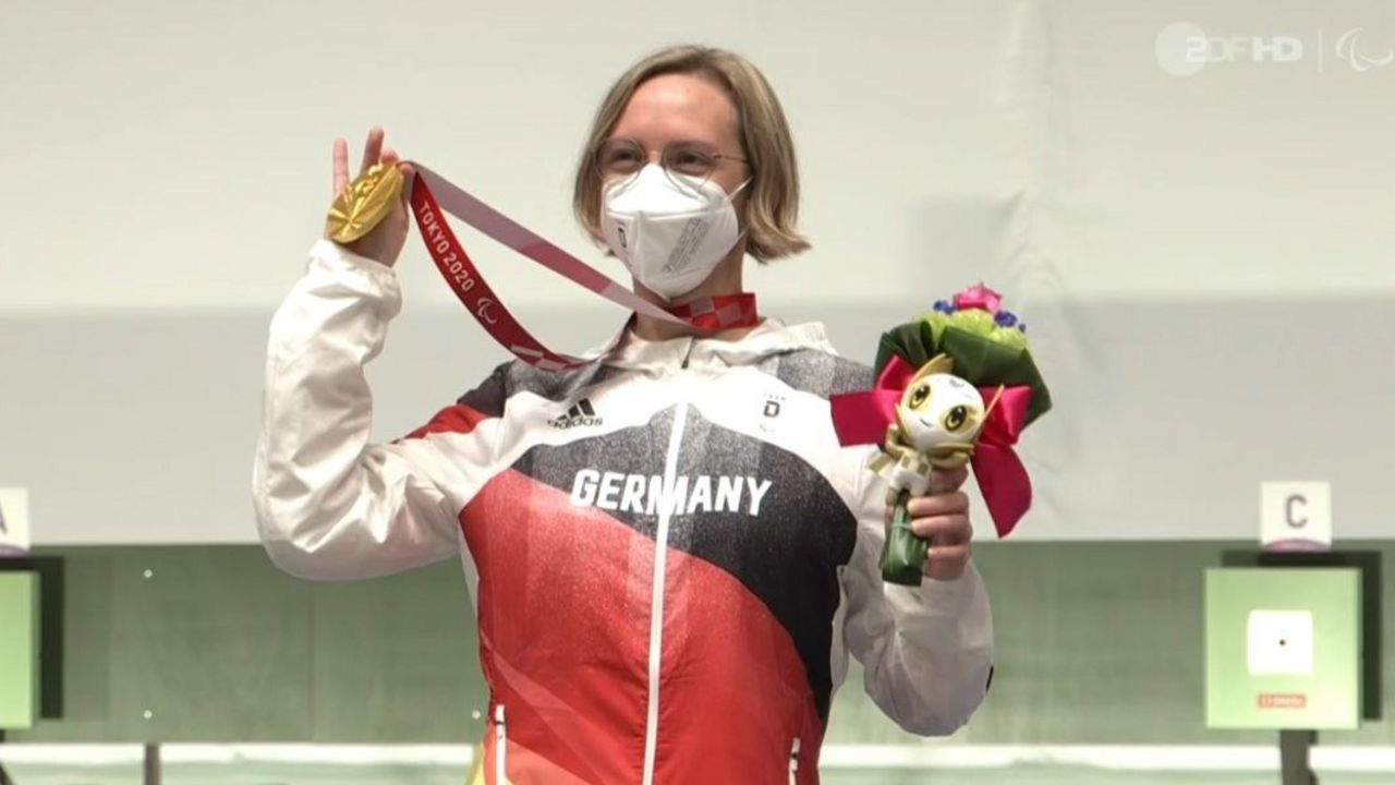 Foto: DSB / Natascha Hiltrop gewinnt nach Silber in Rio die Goldmedaille bei den Paralympics.